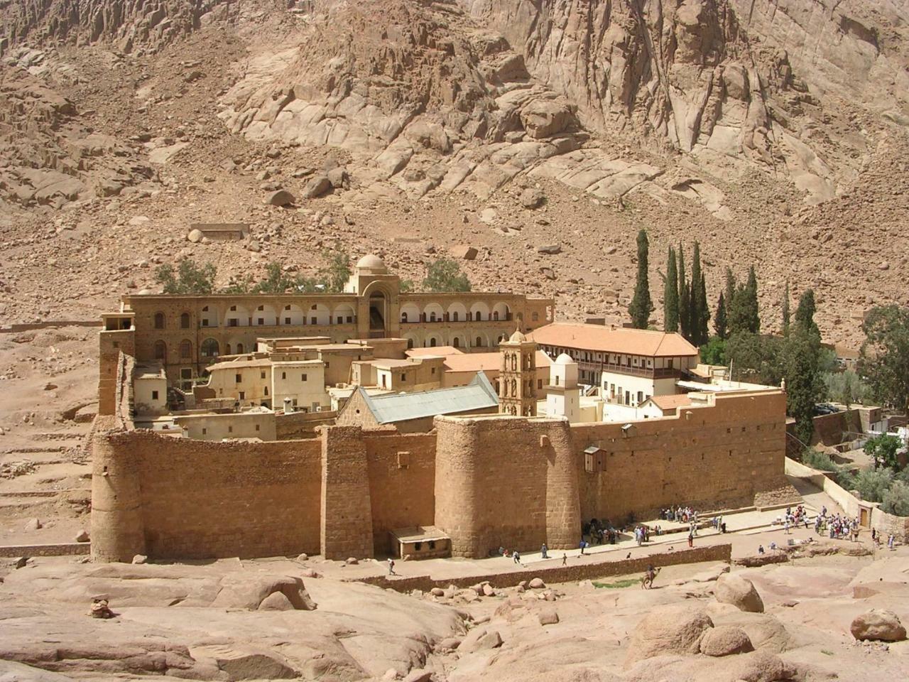 Sheikh Mousa Bedouin Camp Katharinaklooster Buitenkant foto